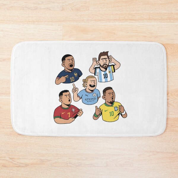 Item preview, Football Legends Cartoon Soccer Stars Collection designed and sold by Oniyasha.