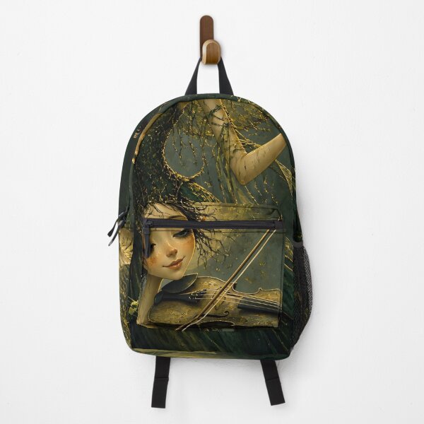 Item preview, Violin Fairy Playing in Moonlight designed and sold by sigmaartstudio.