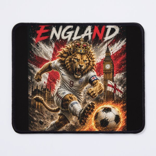 Item preview, England Three Lions King | World Cup Warriors 2026 Fan Art designed and sold by batcoprod.