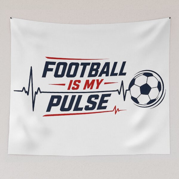 Item preview, football tournament, Football Is My Pulse Soccer Is My Life | Soccer Fan Design 2026  designed and sold by TrueArtVibes.