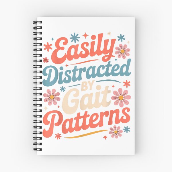 Item preview, Easily Distracted Gait Patterns LMT PT Physical Therapist T-Shirt designed and sold by DArtfulStudio.