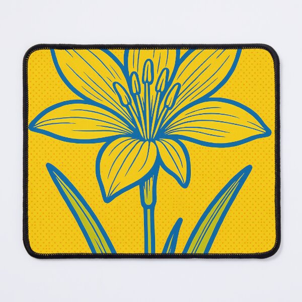 Item preview, Retro Pop Art Poster Illustration of Zephyranthes Flowers | Bold Rain Lily Botanical Print with Vibrant Bloom Burst & Minimal Garden Aesthetic | Vintage Floral Wall Art Decor designed and sold by PaintedPixels01.