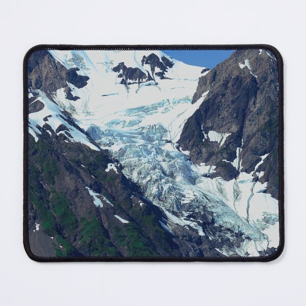 Item preview, Glacier Snowy Mountain With Blue Ice Scenic Photo designed and sold by DEC02.