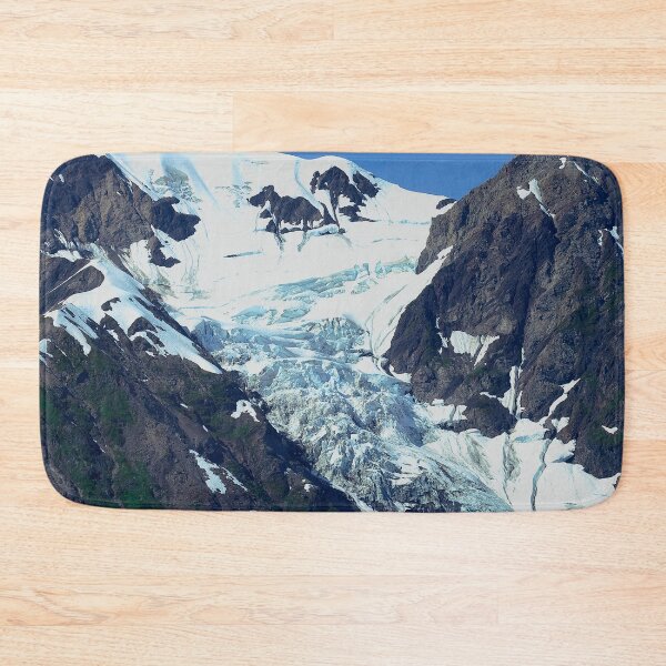 Item preview, Glacier Snowy Mountain With Blue Ice Scenic Photo  designed and sold by DEC02.