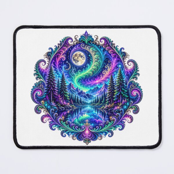 Item preview, Mystic Moonlit Forest designed and sold by syotos-ai.