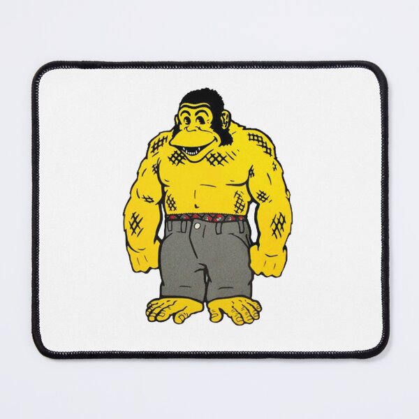 Item preview, Monkey Man Vintage Muscle Cartoon Character designed and sold by Oniyasha.