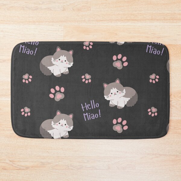 Item preview, Cute Kawaii Cat Paw Seamless Pattern Design designed and sold by NadDot.