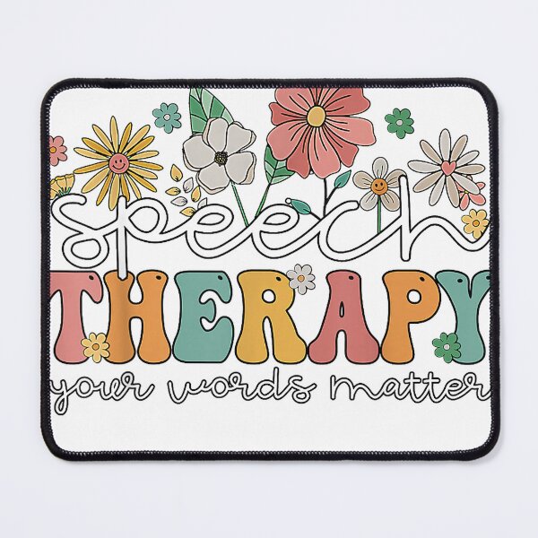 Item preview, Floral Speech Therapy Your Words Matter Language Pathologist T-Shirt designed and sold by Cobra_Shop.