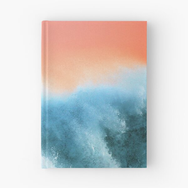 Item preview, Wild Ocean Surf Waves With Papaya-Orange Sky designed and sold by DEC02.