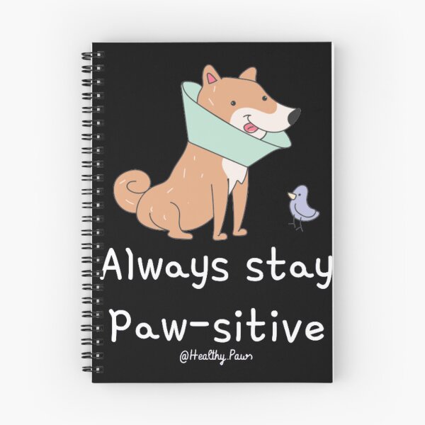 Item preview, Always Stay Pawsitive Dog Cone Pun designed and sold by GenZFashion000.