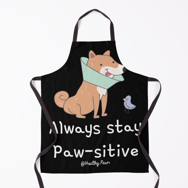 Item preview, Always Stay Pawsitive Dog Cone Pun designed and sold by GenZFashion000.