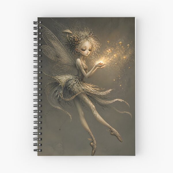 Item preview, Ghostly Spore Fairy with Glowing Dust designed and sold by sigmaartstudio.