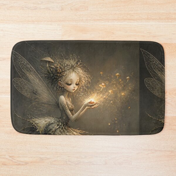 Item preview, Ghostly Spore Fairy with Glowing Dust designed and sold by sigmaartstudio.