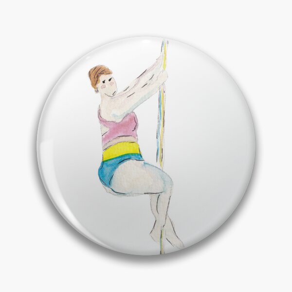 Item preview, Pole Dancer pansexual pride flag designed and sold by Naponte-prints.