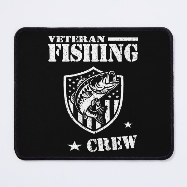 Item preview, Veteran Fishing Crew Graphic | Patriotic American Angler Design designed and sold by Jt41.