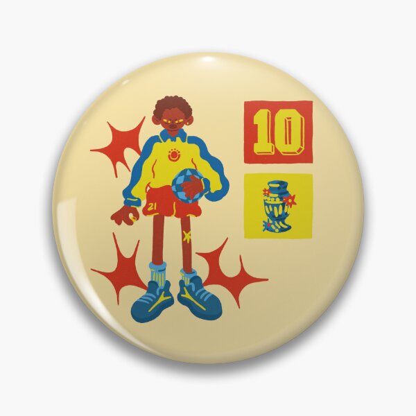 Item preview, Soccer Character Retro Number 10 Mascot designed and sold by Oniyasha.