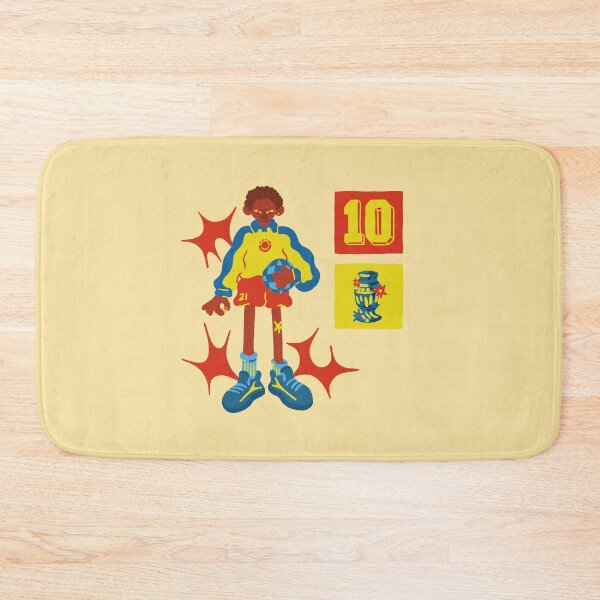 Item preview, Soccer Character Retro Number 10 Mascot designed and sold by Oniyasha.