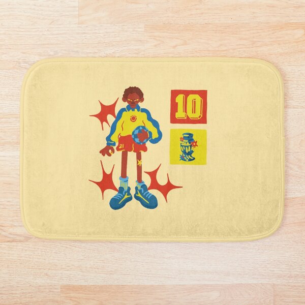 Item preview, Soccer Character Retro Number 10 Mascot designed and sold by Oniyasha.