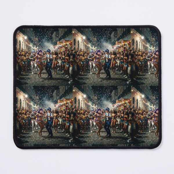 Item preview, Animê & Genshin Game characters dancing samba on Brazil Carnaval designed and sold by AnimeGameShop.