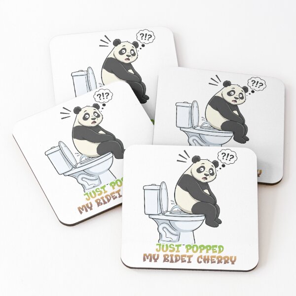 Item preview, Panda's first experience with a bidet toilet seat designed and sold by LOVEARTDESIGN.