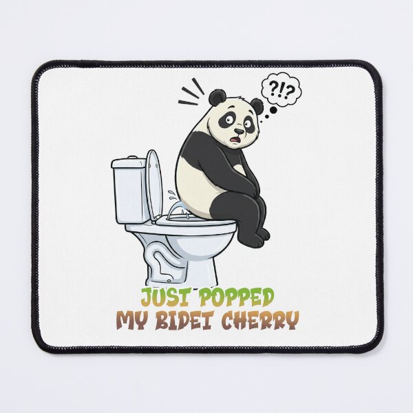 Item preview, Panda's first experience with a bidet toilet seat designed and sold by LOVEARTDESIGN.