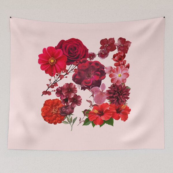 Item preview, Red Floral Pattern designed and sold by KayeSystems.