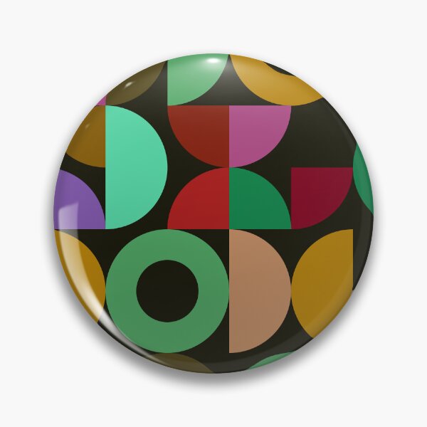 Item preview, Mid-Century Mod Bauhaus Retro Colorful Abstract Circles designed and sold by DEC02.