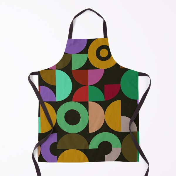 Item preview, Mid-Century Mod Bauhaus Retro Colorful Abstract Circles designed and sold by DEC02.