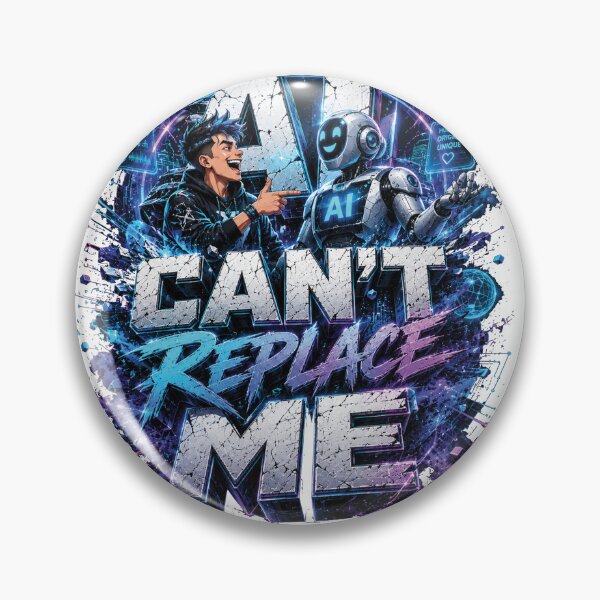 Item preview, AI cant replace me designed and sold by AxentraThreadss.