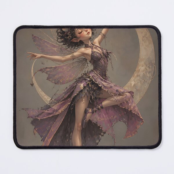 Item preview, Moon Fairy Dancing in Purple Light designed and sold by sigmaartstudio.