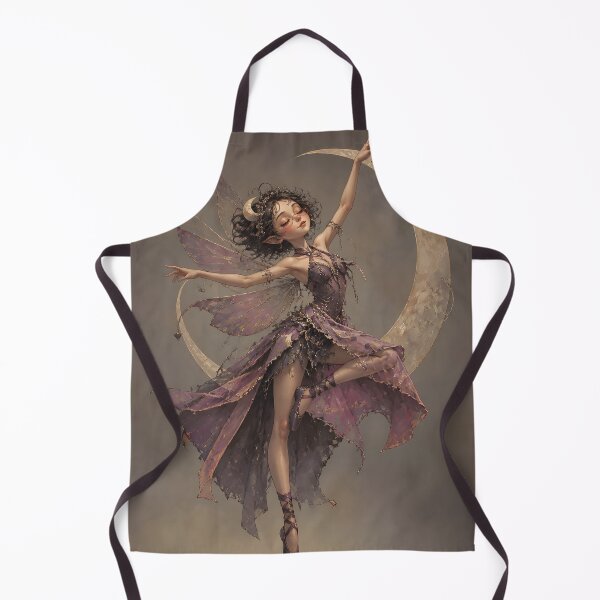 Item preview, Moon Fairy Dancing in Purple Light designed and sold by sigmaartstudio.