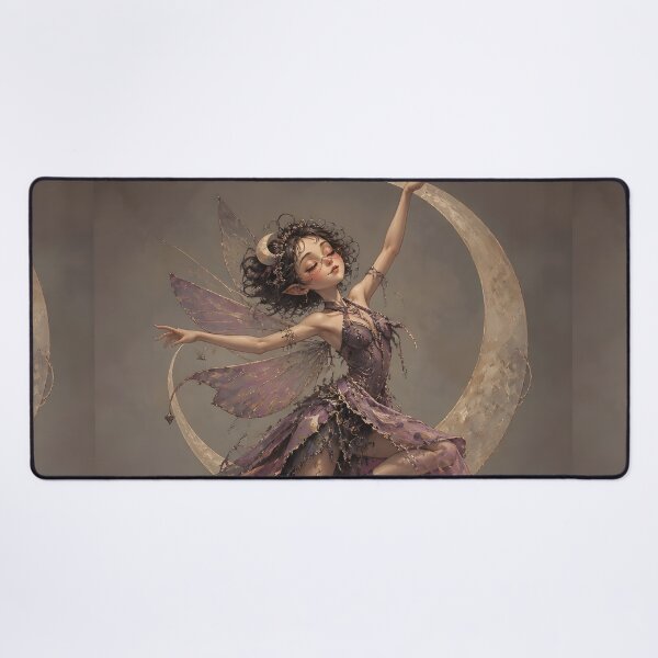 Item preview, Moon Fairy Dancing in Purple Light designed and sold by sigmaartstudio.
