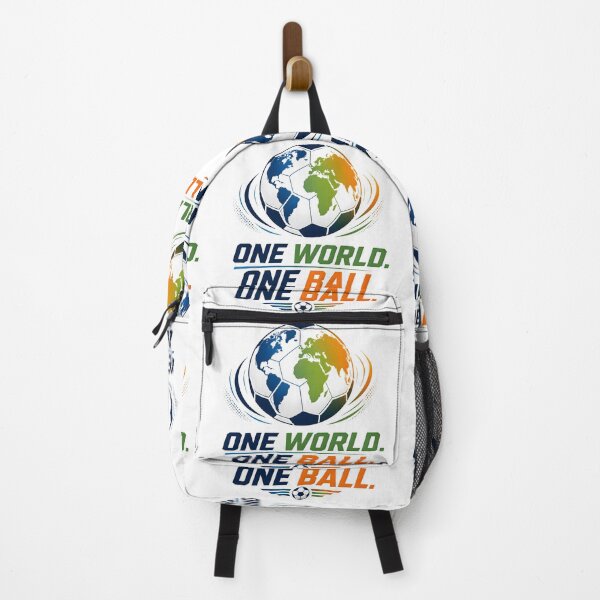 Item preview, One World One Ball | Global Soccer Football Fan Design designed and sold by TrueArtVibes.