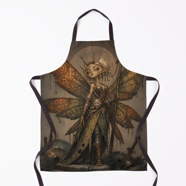 Item preview, Elven Warrior Fairy with Rune Wings designed and sold by sigmaartstudio.