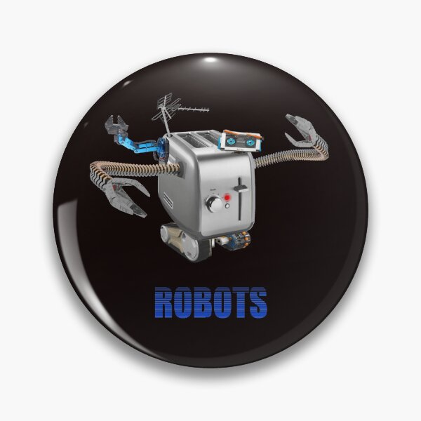 Item preview, robot contraption logo designed and sold by VWscout2.