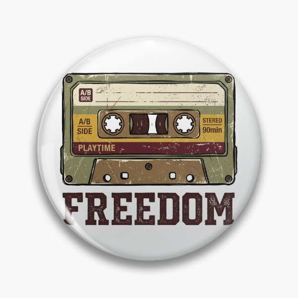 Artikelvorschau, Retro Cassette Freedom entworfen und verkauft von pictranoosa.