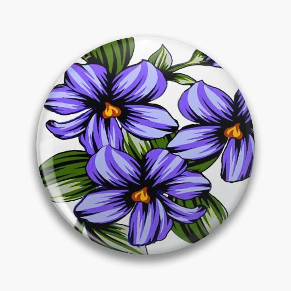 Item preview, Purple Flowers designed and sold by ViaARTfactory.