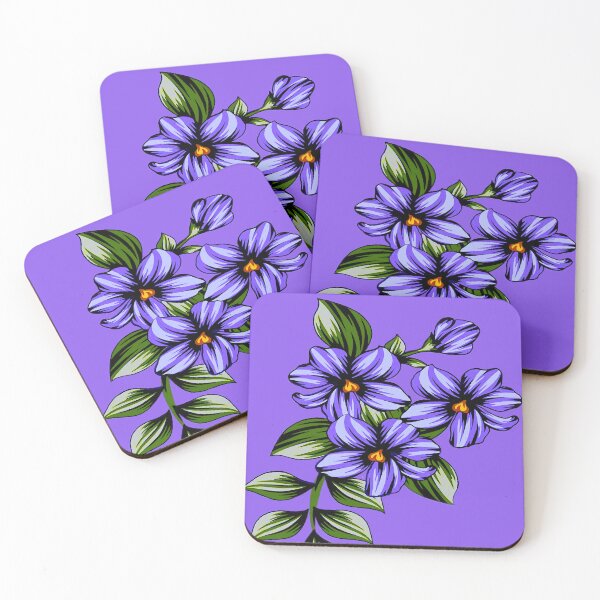 Item preview, Purple Flowers designed and sold by ViaARTfactory.
