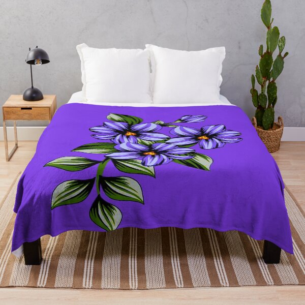 Item preview, Purple Flowers designed and sold by ViaARTfactory.