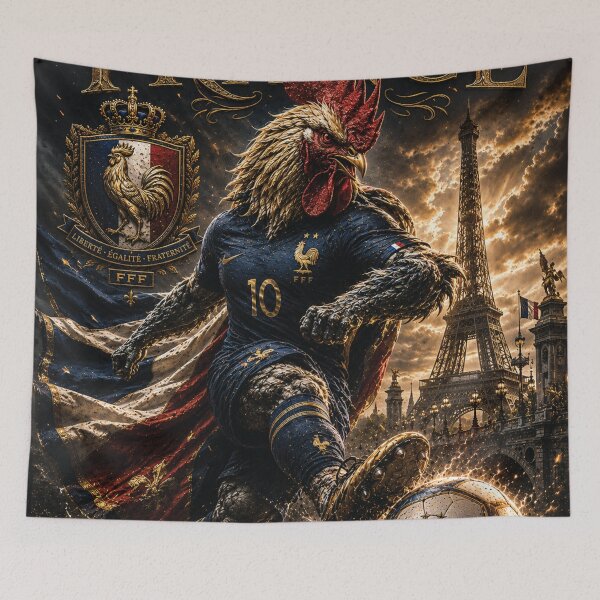 Item preview, France Gallic Rooster Warrior | World Cup Warriors 2026 Fan Art designed and sold by batcoprod.