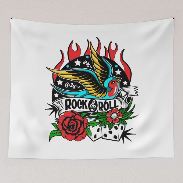 Item preview, Rockabilly Style Retro 50s Sock Hop Rock N Roll Music designed and sold by MemphisCenter.