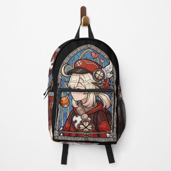 Item preview, Klee Genshin Impact Clover Stained Glass Adventure Spark designed and sold by mildaclairmo.