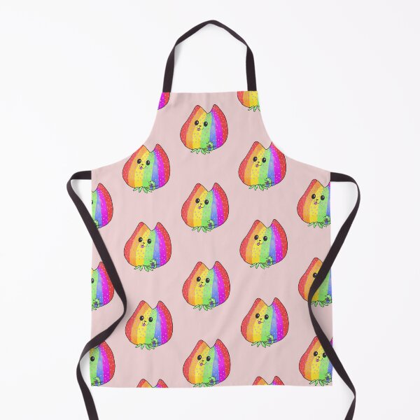 Item preview, Starwberrey kitten Kawaii handpainted designed and sold by AK-Hevonen.