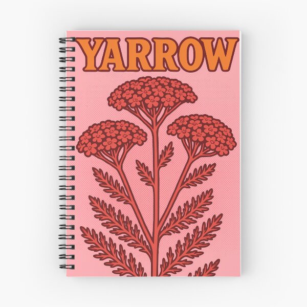 Item preview, Retro Pop Art Poster Illustration of Yarrow Flowers | Bold Herbal Botanical Print with Wild Meadow Blooms & Vintage Naturalist Aesthetic | Cottagecore Wall Art Decor designed and sold by PaintedPixels01.