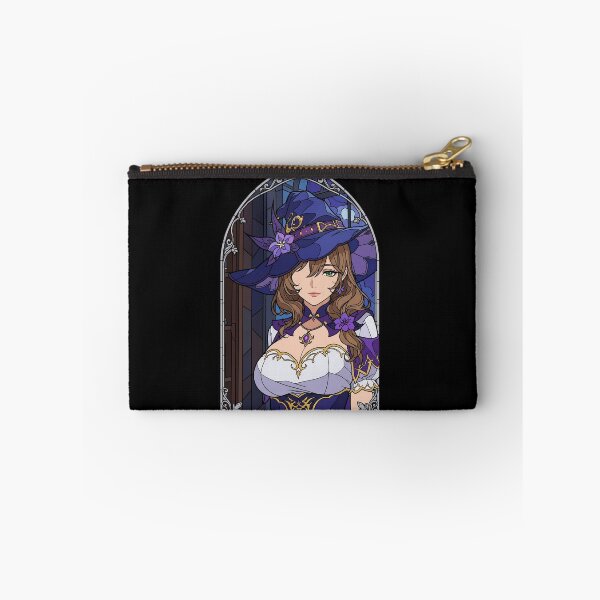 Item preview, Lisa Genshin Impact Elegant Witch Stained Glass Look designed and sold by mildaclairmo.