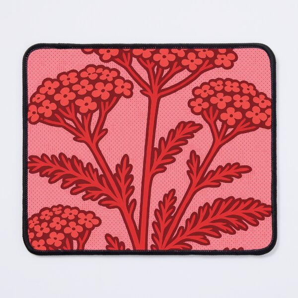 Item preview, Retro Pop Art Poster Illustration of Yarrow Flowers | Bold Herbal Botanical Print with Wild Meadow Blooms & Vintage Naturalist Aesthetic | Cottagecore Wall Art Decor designed and sold by PaintedPixels01.