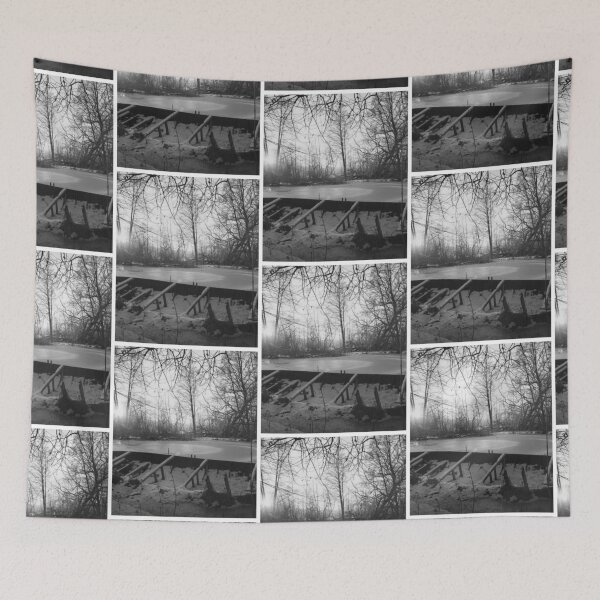Item preview, Winter Serenity Frozen Lake designed and sold by Salabarriad.
