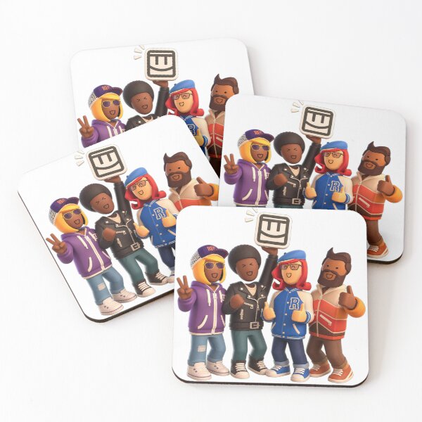 Item preview, Rec Room Inspired Character Squad with Smiley Icon - Gaming Avatar Art designed and sold by Atlant11.