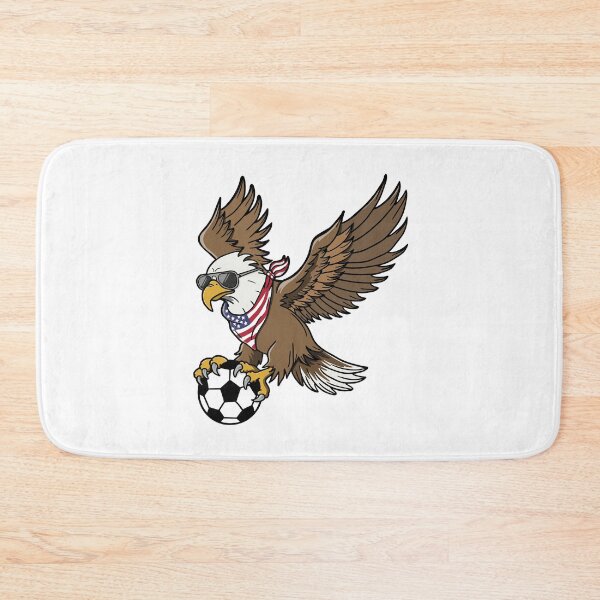 Item preview, Patriotic USA Eagle Soccer Player with Sunglasses  designed and sold by shopdiego.
