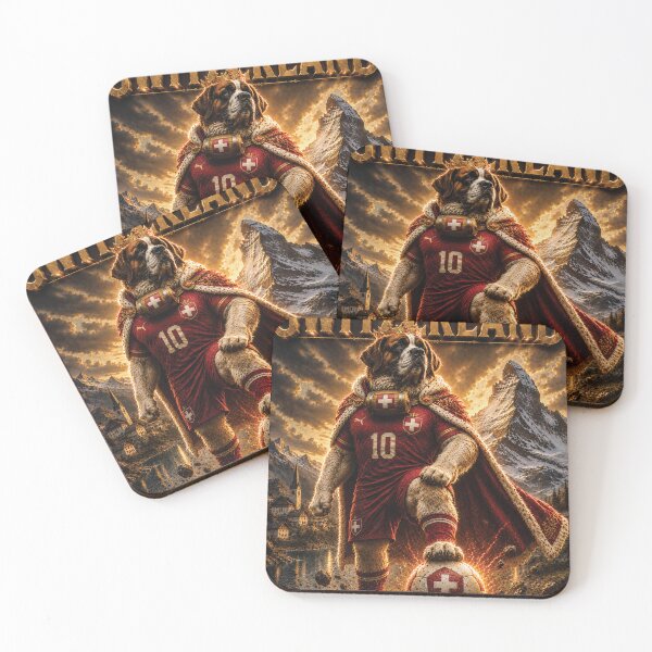 Item preview, Switzerland Alpine Ibex King | World Cup Warriors 2026 Fan Art designed and sold by batcoprod.